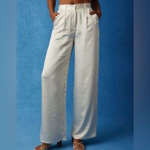 Pacsun white silk pants